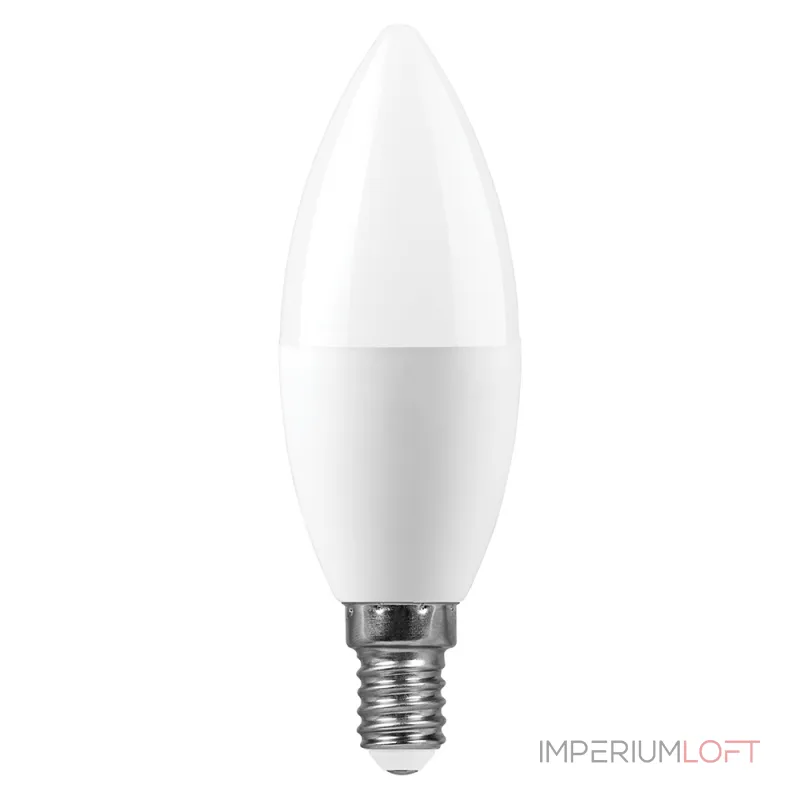 Лампа светодиодная SBC3720 C37 (свеча) 20W 230V E14 6400К (холодный) Feron Saffit 55274 от ImperiumLoft