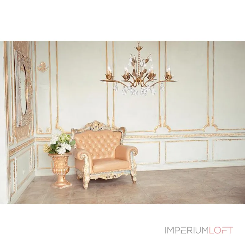 Подвесная люстра Arti Lampadari Merana Merana E 1.1.8 AG от ImperiumLoft Подвесная люстра Arti Lampadari Merana Merana E 1.1.8 AG от ImperiumLoft