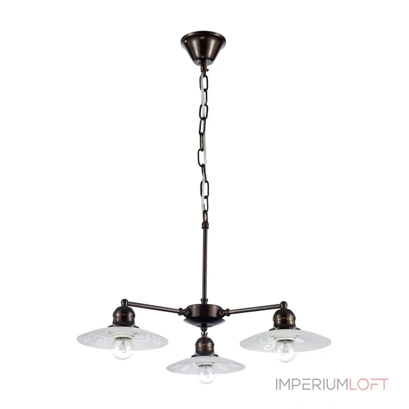 Подвесная люстра Arti Lampadari Taviano Black Taviano E 1.1.3 B от ImperiumLoft