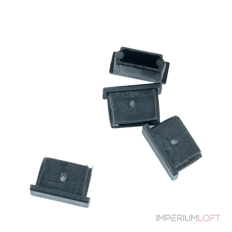 Заглушка без отверстия для профиля CAB251, LD376 (комплект 4шт) Feron 52095 от ImperiumLoft