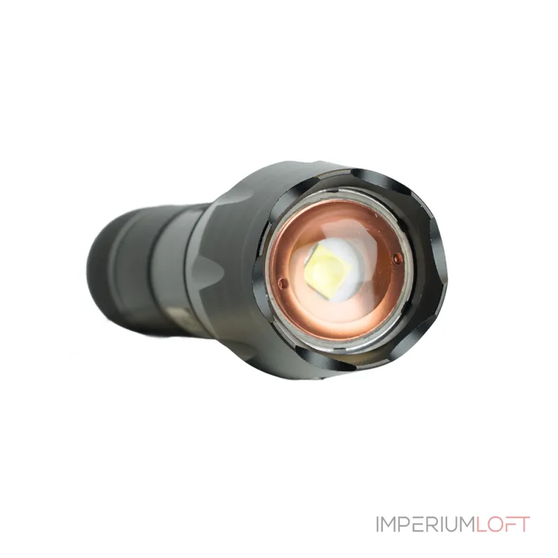 Фонарь ручной с аккумулятором USB ZOOM Feron TH2400 41682 от ImperiumLoft