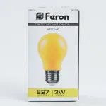 Лампа светодиодная Feron LB-375 E27 3W 230V желтый 25921 от ImperiumLoft
