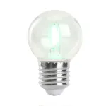 Лампа светодиодная Feron LB-383 Шарик прозрачный E27 2W 230V зеленый 48935 от ImperiumLoft