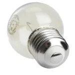 Лампа светодиодная Feron LB-383 Шарик прозрачный E27 2W 230V красный 48933 от ImperiumLoft