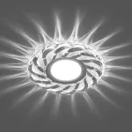 Встраиваемый светильник Feron Saffit CD935 29468 Цвет арматуры хром Цвет плафонов прозрачный от ImperiumLoft