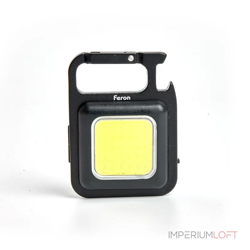 Фонарь универсальный аккумуляторный с магнитом USB type-C COB Feron TH2404 48524 от ImperiumLoft