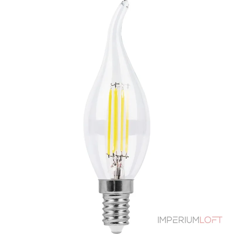 Лампа светодиодная Feron LB-74 Свеча на ветру E14 9W 230V 2700K 25960 от ImperiumLoft Лампа светодиодная Feron LB-74 Свеча на ветру E14 9W 230V 2700K 25960 от ImperiumLoft