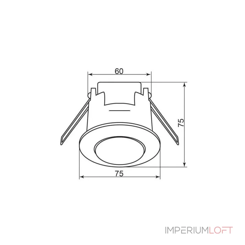 Датчик движения Feron SEN86 22061 от ImperiumLoft