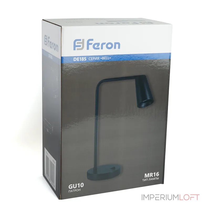 Настольная лампа Feron DE185 GU10 IP20 35W от ImperiumLoft