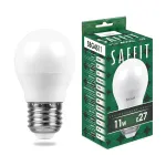 Лампа светодиодная SAFFIT SBG4511 Шарик E27 11W 230V 4000K 55139 от ImperiumLoft