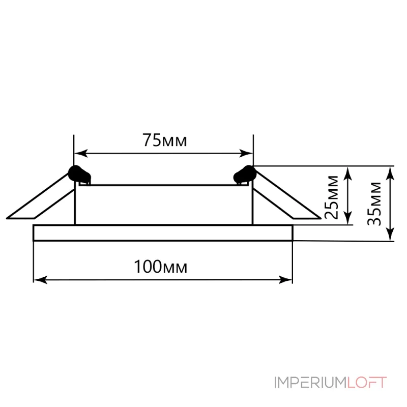 Встраиваемый светильник Feron AL2110 28286 от ImperiumLoft Встраиваемый светильник Feron AL2110 28286 от ImperiumLoft