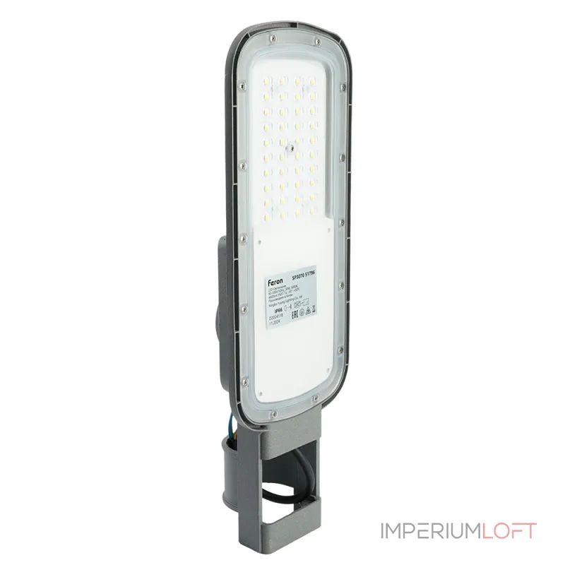 Светодиодный уличный консольный светильник Feron SP3070 LED IP66 30W 5000К от ImperiumLoft