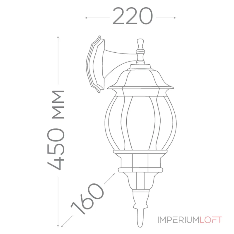Светильник на штанге Feron 8102 11098 от ImperiumLoft