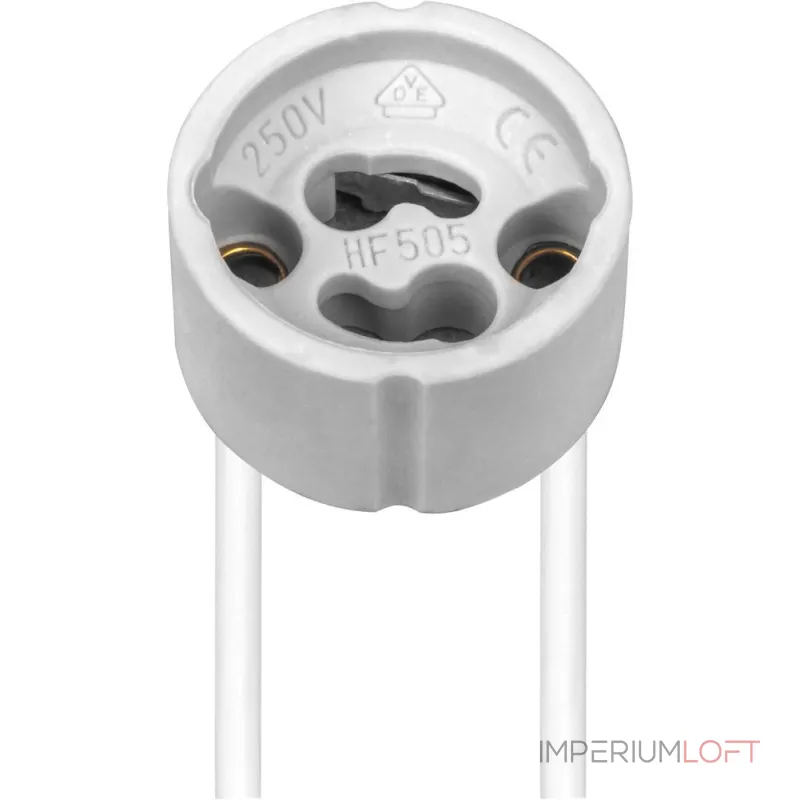 Патрон для галогенных ламп Feron 250V GU10 LH34 22314 от ImperiumLoft