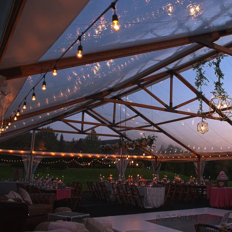 Гирлянда Feron CL50-13-1 Евро белт-лайт на подвесах 230V IP65 13м 41826 от ImperiumLoft