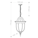 Подвесной светильник Feron PL630 11899 Цвет арматуры бронза Цвет плафонов прозрачный от ImperiumLoft