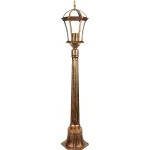 Наземный высокий светильник Feron Неаполь 11619 Цвет арматуры золото Цвет плафонов прозрачный от ImperiumLoft