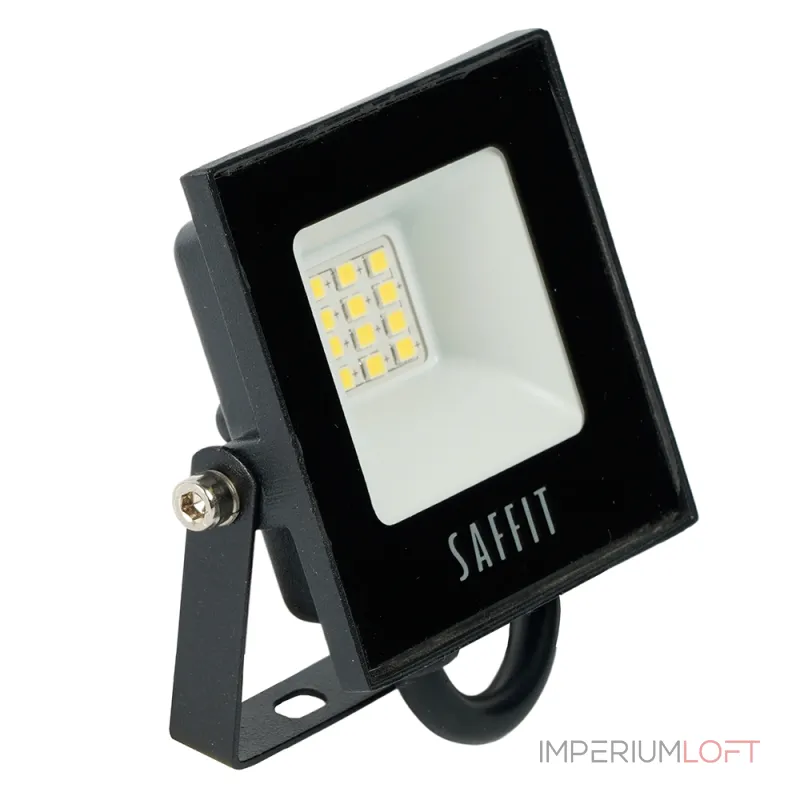 Настенный прожектор Feron Saffit SFL90 55074 Цвет арматуры черный Цвет плафонов прозрачный от ImperiumLoft