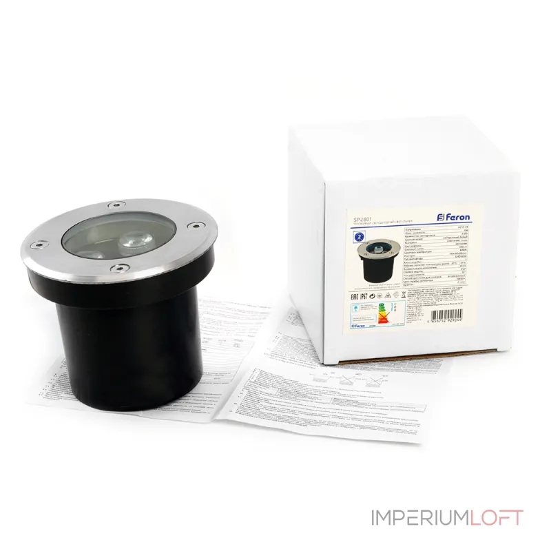 Встраиваемый в дорогу светильник Feron SP2801 48452 от ImperiumLoft