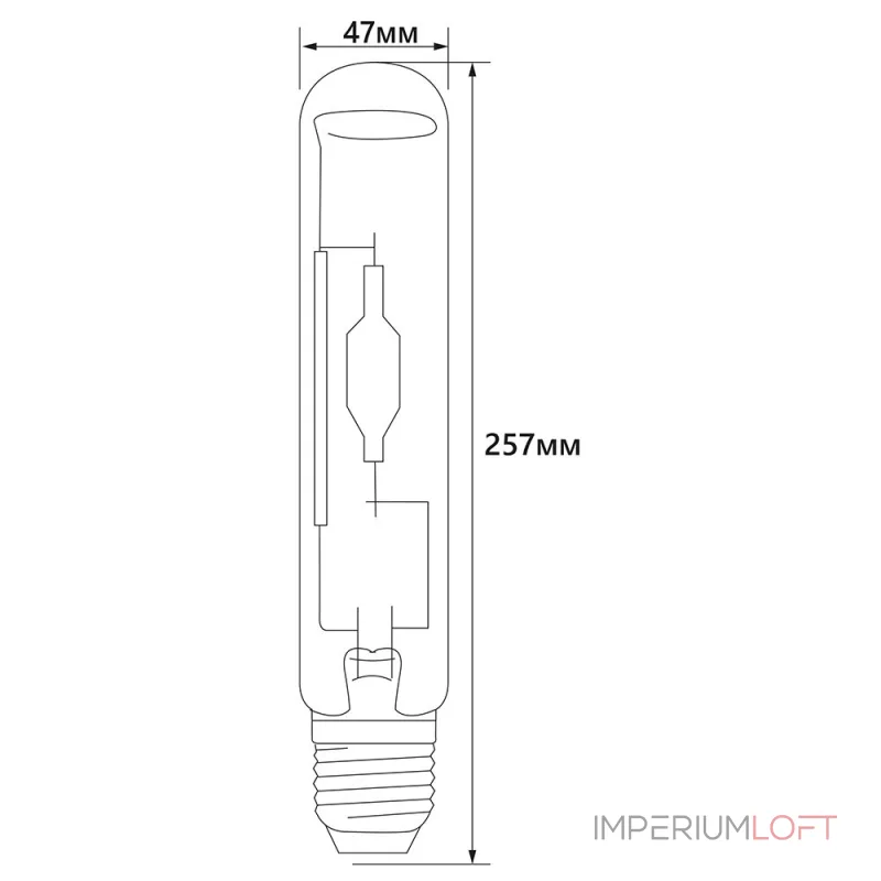 Лампа металлогалогеновая Feron Hid 4 E40 250Вт 4000K 05017 от ImperiumLoft