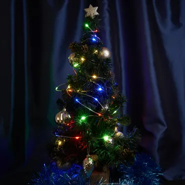 Гирлянда линейная FERON CL579 200LED (мультиколор) 20м+3м IP20 9W 48624