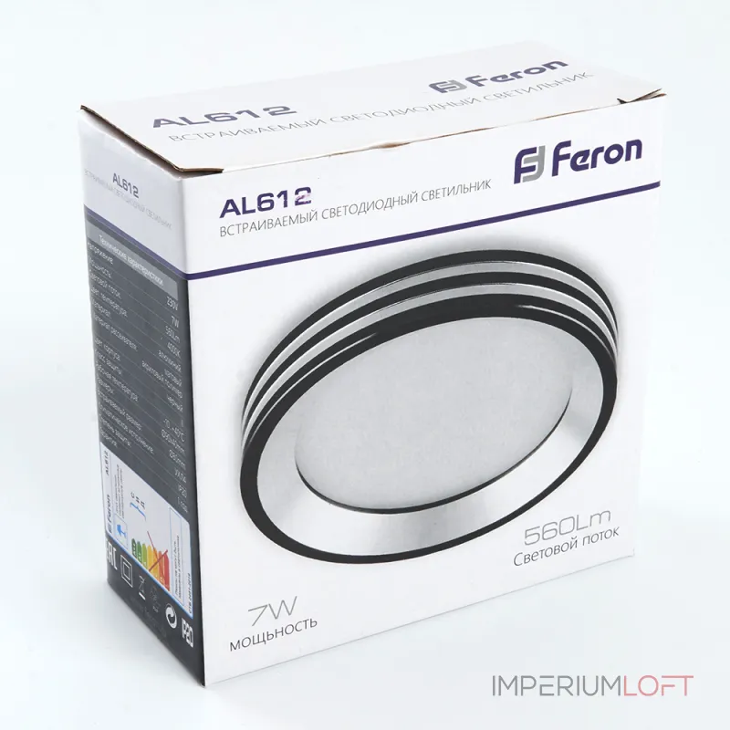 Встраиваемый светильник Feron AL612 28912 от ImperiumLoft