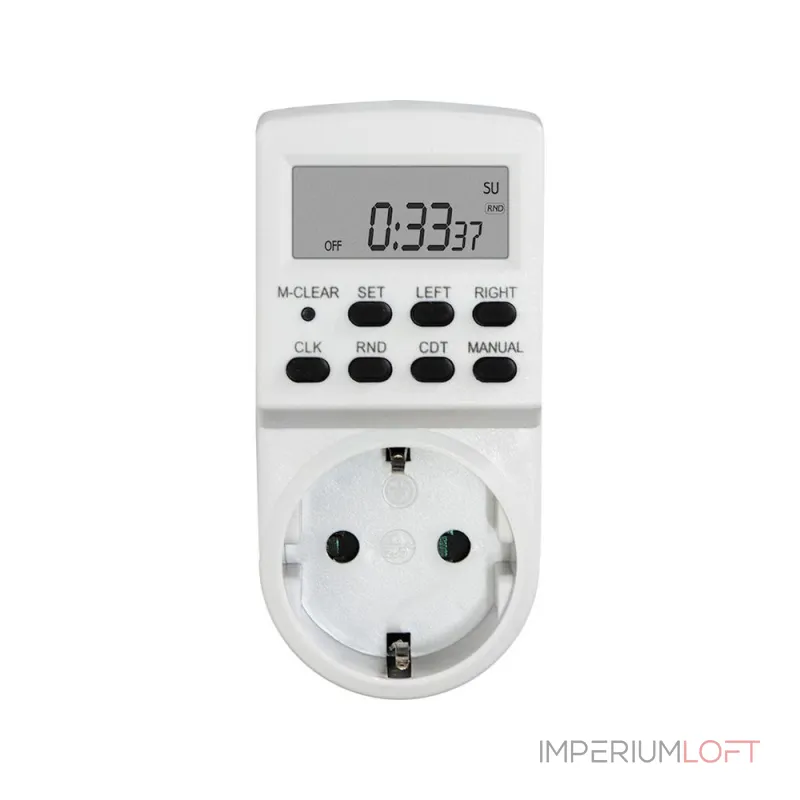 Розетка с таймером Feron TM24 23257 от ImperiumLoft