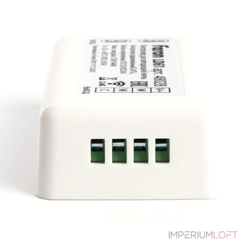 Контроллер CCT для мультибелой светодиодной ленты с П/У Feron LD61 12, 24 Вт 72, 144W 48028 от ImperiumLoft Контроллер CCT для мультибелой светодиодной ленты с П/У Feron LD61 12, 24 Вт 72, 144W 48028 от ImperiumLoft