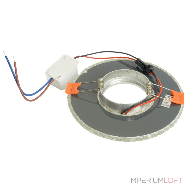 Встраиваемый светильник Feron 32655 Цвет арматуры хром Цвет плафонов белый от ImperiumLoft