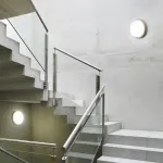 Светильник светодиодный пылевлагозащищённый с акуст.датчиком Feron AL3018 LED IP65 12W 6500К от ImperiumLoft