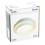 Светильник потолочный встраиваемый Feron DL508 GX53 IP20 15W от ImperiumLoft