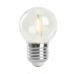 Лампа светодиодная Feron LB-383 Шарик прозрачный E27 2W 230V оранжевый 48932 от ImperiumLoft