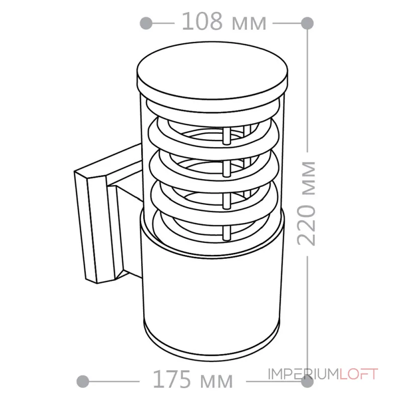 Светильник на штанге Feron Saffit DH0801 6301 Цвет плафонов прозрачный от ImperiumLoft