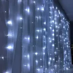 Гирлянда дождь FERON CL24 480LED 5000К (белый) 3*3м+3м IP44 24W 41631 от ImperiumLoft