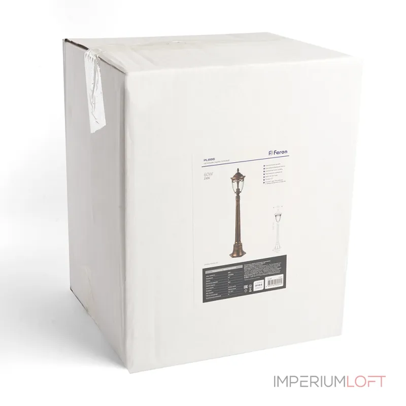 Наземный высокий светильник Feron Будапешт 11695 от ImperiumLoft