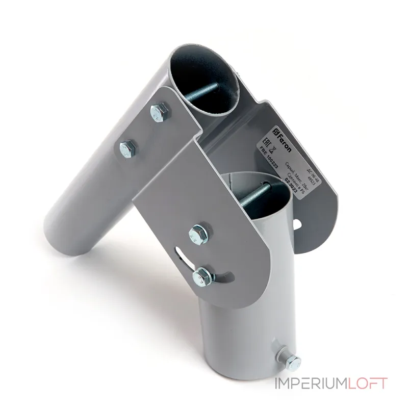 Кронштейн для уличных (консольных) светильников посадочный диаметр 48мм ДС-06-48 Feron 48523 от ImperiumLoft