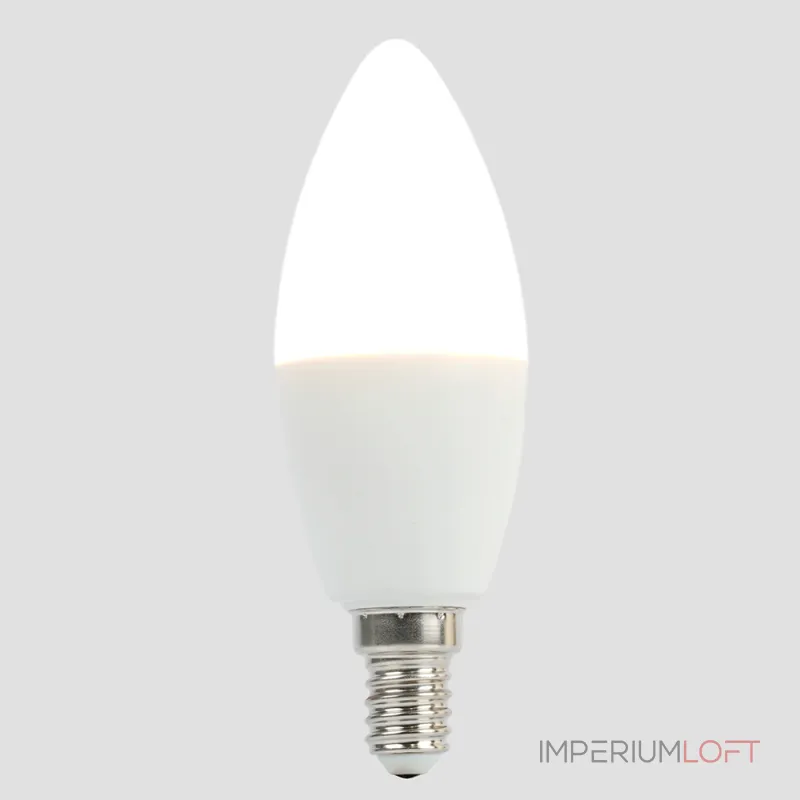 Лампа светодиодная SBC3720 C37 (свеча) 20W 230V E14 2700К (теплый белый) Feron Saffit 55272 от ImperiumLoft