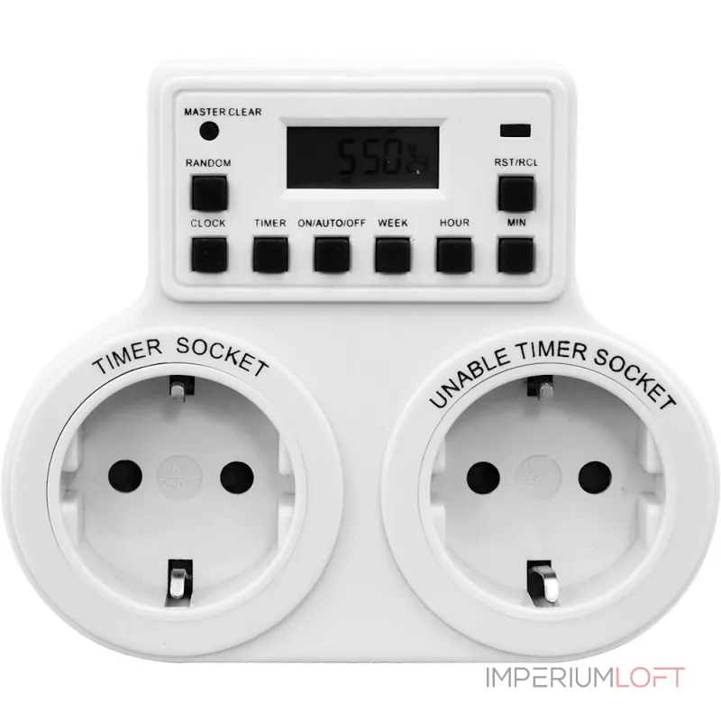 Розетка с таймером Feron TM25 23236 от ImperiumLoft Розетка с таймером Feron TM25 23236 от ImperiumLoft