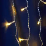 Гирлянда дождь FERON CL22, 200LED, (жёлтый)4.5м+3м 10см, IP44, 10W от ImperiumLoft