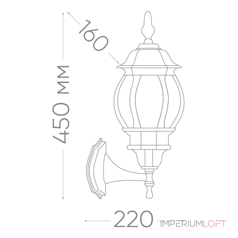 Светильник на штанге Feron 8101 11096 от ImperiumLoft