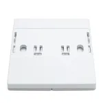 Выключатель двухклавишный без рамки Feron Saffit TM82 41129 от ImperiumLoft