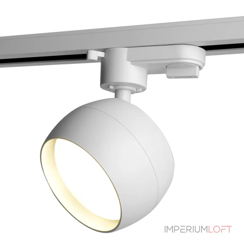Светильник трековый однофазный на шинопровод под лампу Feron AL164 GX53 IP20 15W от ImperiumLoft