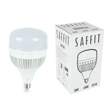 Лампа светодиодная SAFFIT SBHP1200 E27-E40 200W 230V 6400K 55268 Лампа светодиодная SAFFIT SBHP1200 E27-E40 200W 230V 6400K 55268