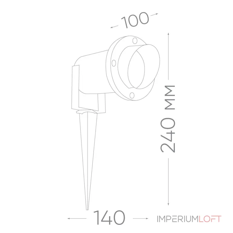 Наземный прожектор Feron 3736 11860 от ImperiumLoft Наземный прожектор Feron 3736 11860 от ImperiumLoft