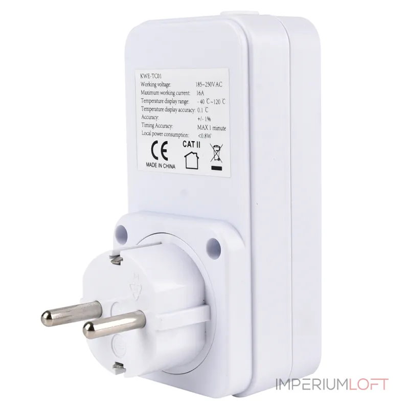 Розетка с таймером Feron ТМ27 48972 от ImperiumLoft Розетка с таймером Feron ТМ27 48972 от ImperiumLoft