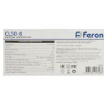 Гирлянда Feron CL50-8 Белт-лайт 230V черный IP65 8м 29883 от ImperiumLoft