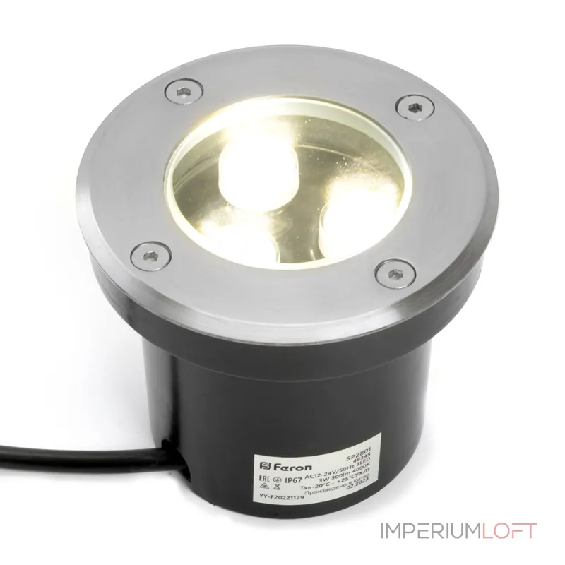 Встраиваемый в дорогу светильник Feron SP2801 48345 от ImperiumLoft Встраиваемый в дорогу светильник Feron SP2801 48345 от ImperiumLoft