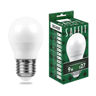 Лампа светодиодная Feron SBG4509 E27 9Вт 2700K 55082