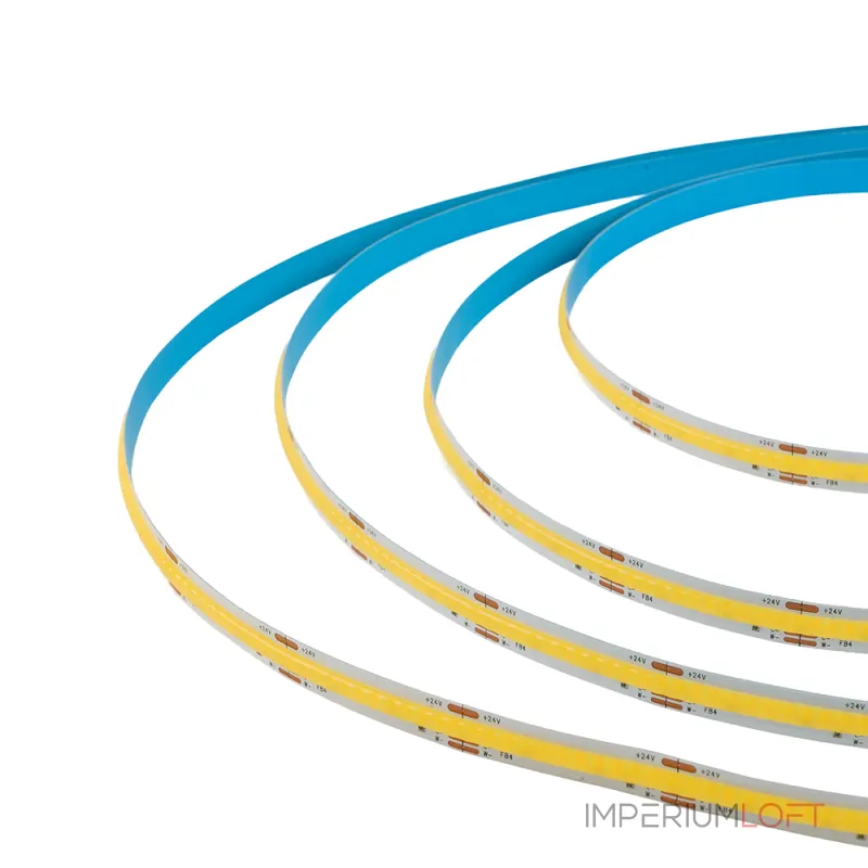 Светодиодная COB лента 320SMD(2110)/м 10Вт/м 24V 5000*8*1.8мм 4000К IP20 Feron 51976 от ImperiumLoft