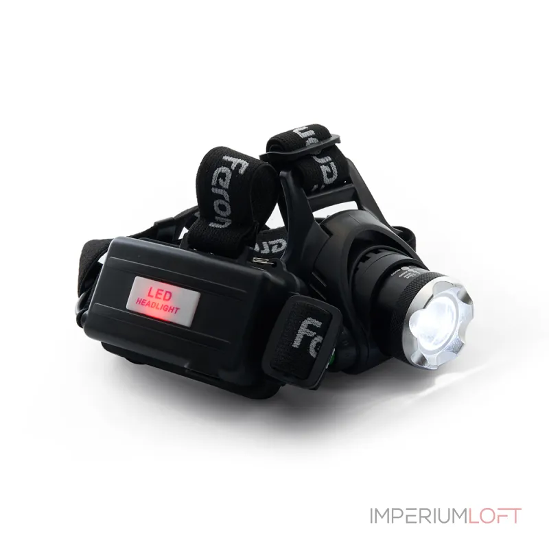 Фонарь налобный c аккумулятором Feron TH2305 41709 от ImperiumLoft